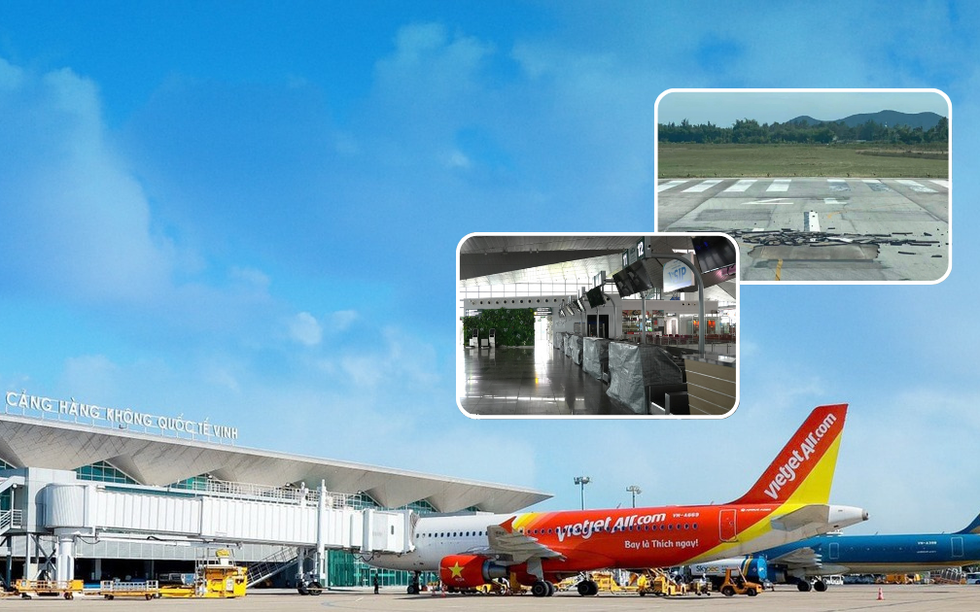 Từ hôm nay, một sân bay quốc tế của Việt Nam tạm đóng cửa: Tăng tần suất đường bay lân cận, tàu khách gánh thêm trọng trách