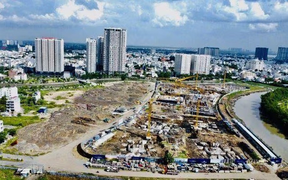 Tiến độ dự án từng được ví như ‘Vịnh Hạ Long’ giữa lòng Sài Gòn của Đất Xanh