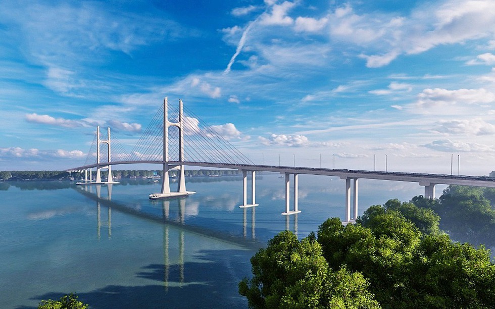 Cây cầu gần 7.000 tỷ, cách cầu dây văng đầu tiên do Việt Nam thiết kế 3,8km thi công vượt tiến độ 6 tháng