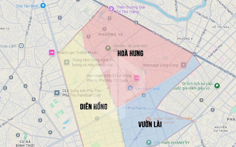 Sau sáp nhập phường TP.HCM: quận 10 còn bao nhiêu phường?