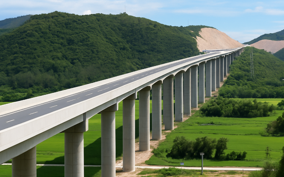 Chính thức hợp long cây cầu lớn nhất cao tốc Bắc – Nam phía Đông