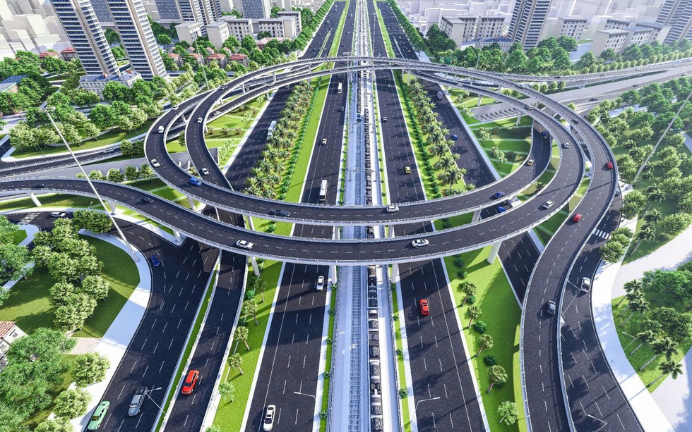 Hà Nội sẽ có thêm 3 nút giao quy mô trên tuyến đường Vành đai 3,5