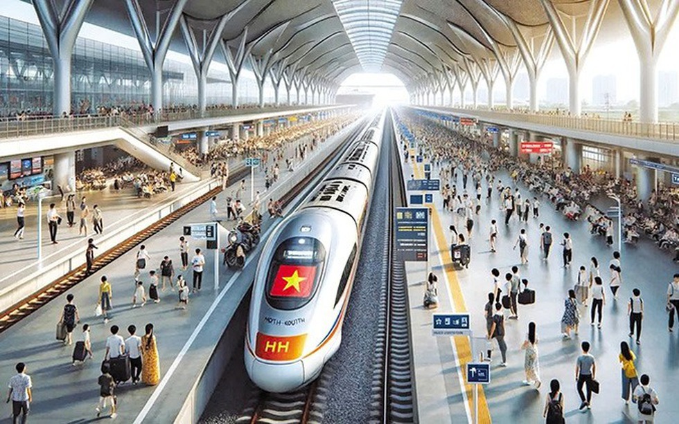 ‘Siêu’ dự án đường sắt của Việt Nam có 2 nhà ga khi đi qua thành phố trực thuộc Trung ương thứ 6