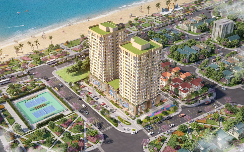 Căn hộ cao cấp Pearl Residence khơi mạch sống sang giữa sóng vàng biển ngọc