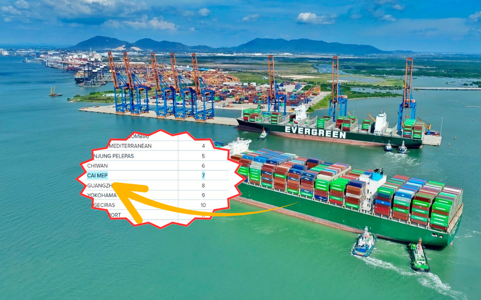 Cụm cảng nước sâu lớn và hiện đại nhất Việt Nam ghi mốc kỷ lục mới