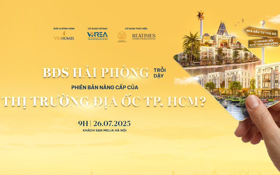 Hôm nay diễn ra Hội thảo: Bất động sản Hải Phòng trỗi dậy - “Phiên bản nâng cấp” của thị trường địa ốc TP.HCM?