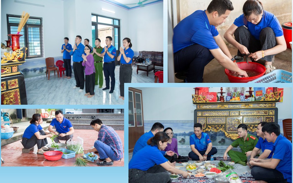 Chi đoàn Đội Truyền tải điện Đông Bắc 3 lan tỏa tinh thần “Uống nước nhớ nguồn”