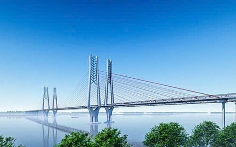 Cân nhắc 2 phương án xây dựng cầu dây văng dài hơn 17km kết nối 2 tỉnh thành vùng Đồng bằng sông Cửu Long