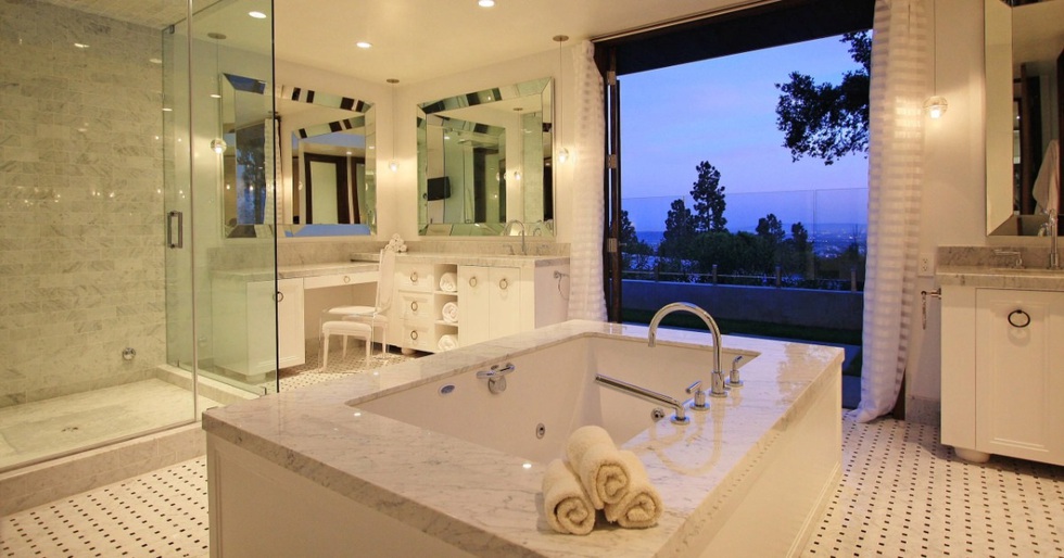 6 cách bố trí phòng tắm sang trọng nhưng gây bất tiện