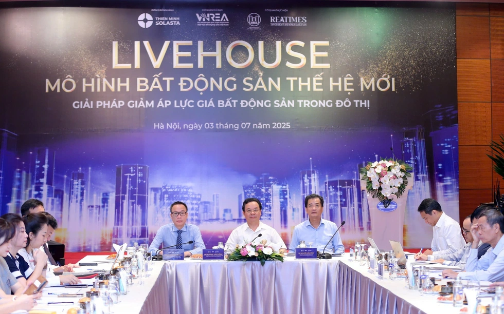 Hội thảo "Livehouse - Mô hình bất động sản thế hệ mới: Giải pháp giảm áp lực giá bất động sản trong đô thị"