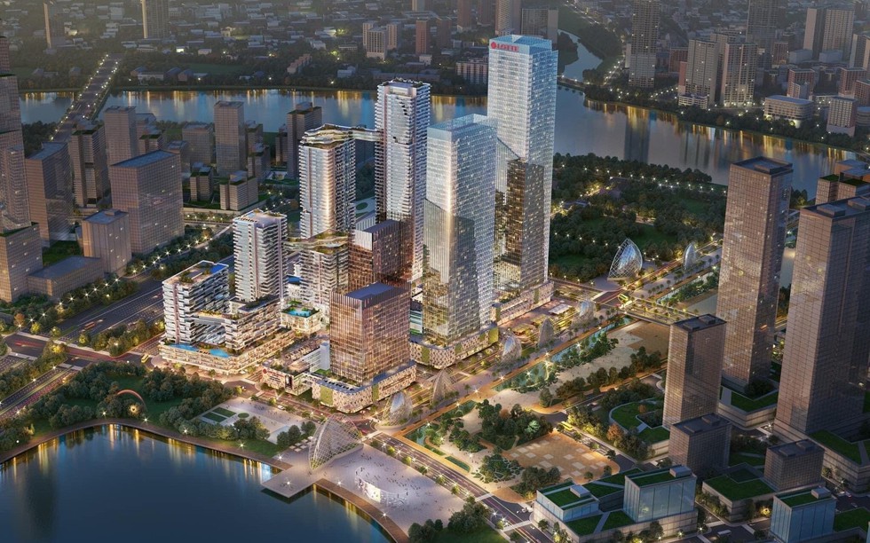 Dự án khu phức hợp của Tập đoàn Lotte trên 'đất vàng' Thủ Thiêm đón tin vui