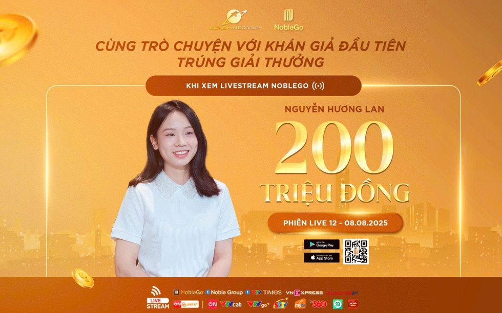 Khán giả đầu tiên trúng giải thưởng 200 triệu tiền mặt trong livestream của Sunshine Group nói gì?