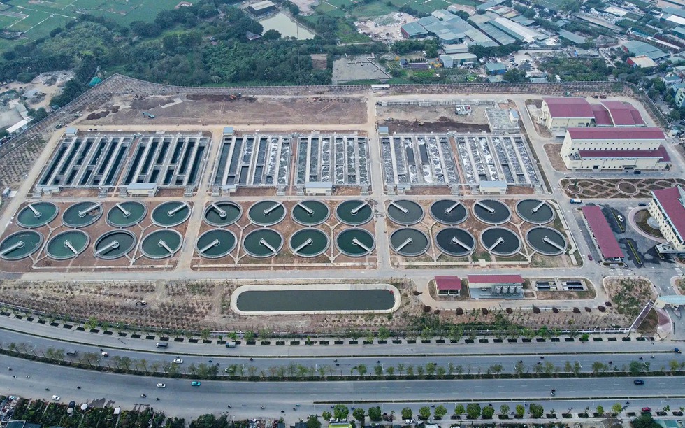 Ít ngày nữa, nhà máy xử lý nước thải ‘giải cứu’ dòng sông ô nhiễm nhất Thủ đô sẽ khánh thành