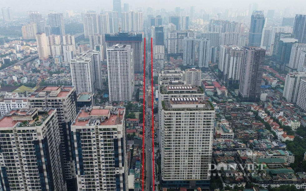 Dự án mở rộng cung đường hơn 1km 'cõng' 20 tòa chung cư tại Hà Nội lùi thời hạn hoàn thành