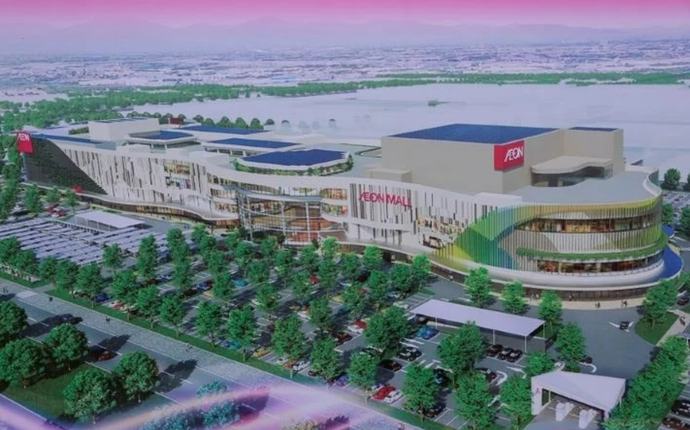 Trung tâm thương mại Aeon Mall hơn 4.000 tỷ tại tỉnh có nhiều xã, phường nhất Việt Nam sau 8 tháng khởi công