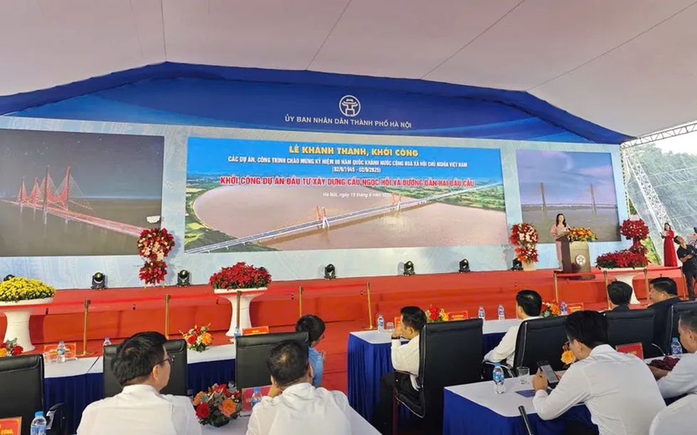 Chính thức khởi công cầu Ngọc Hồi nối Hà Nội với Hưng Yên