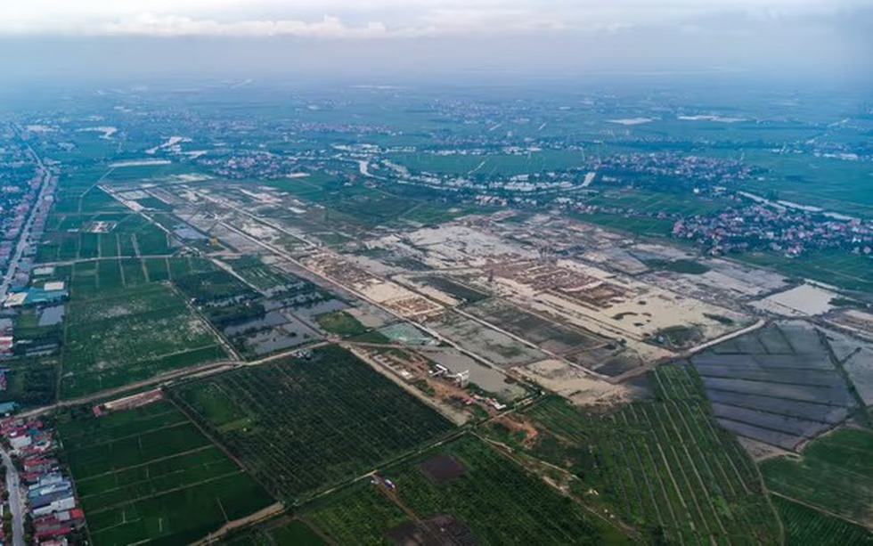 Sân bay lớn nhất miền Bắc vừa khởi công: Quy mô 2.000ha, mặt bằng chủ yếu là đất ruộng
