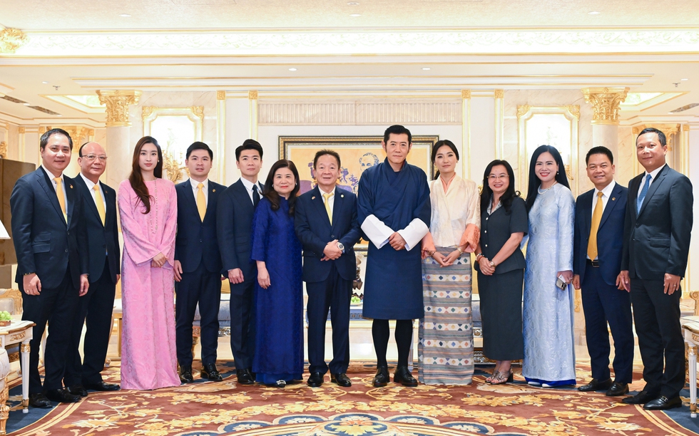Quốc vương Bhutan và Hoàng hậu tới thăm Tập đoàn T&T Group