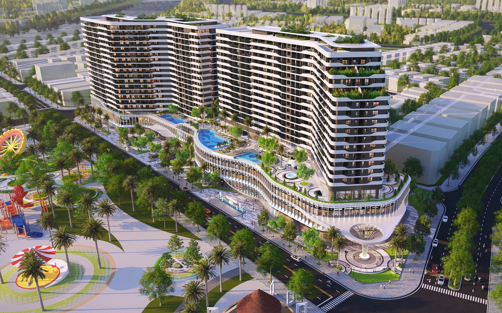 Mô hình phức hợp căn hộ và trung tâm thương mại Diamond Sky: Từ thế giới tới TP.HCM