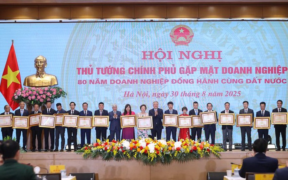 Nhiều doanh nghiệp lớn như Sun Group, BRG, Geleximco được Thủ tướng khen tặng