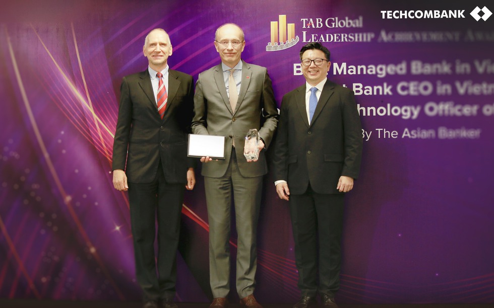 Giám đốc Khối Công nghệ thông tin Techcombank được The Asian Banker vinh danh giải thưởng lớn khu vực châu Á - Thái Bình Dương