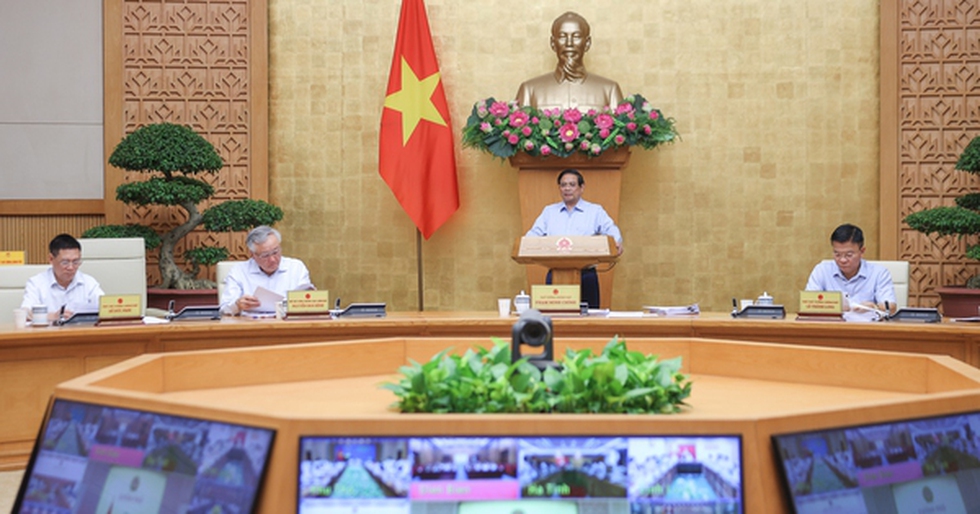 Thủ tướng Phạm Minh Chính chủ trì phiên họp Chính phủ thường kỳ tháng 7