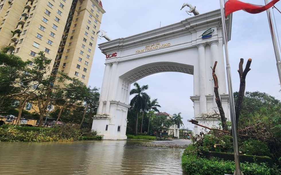 Khu đô thị ‘nhà giàu’ của Thủ đô sắp thoát cảnh ngập nước do mưa lớn