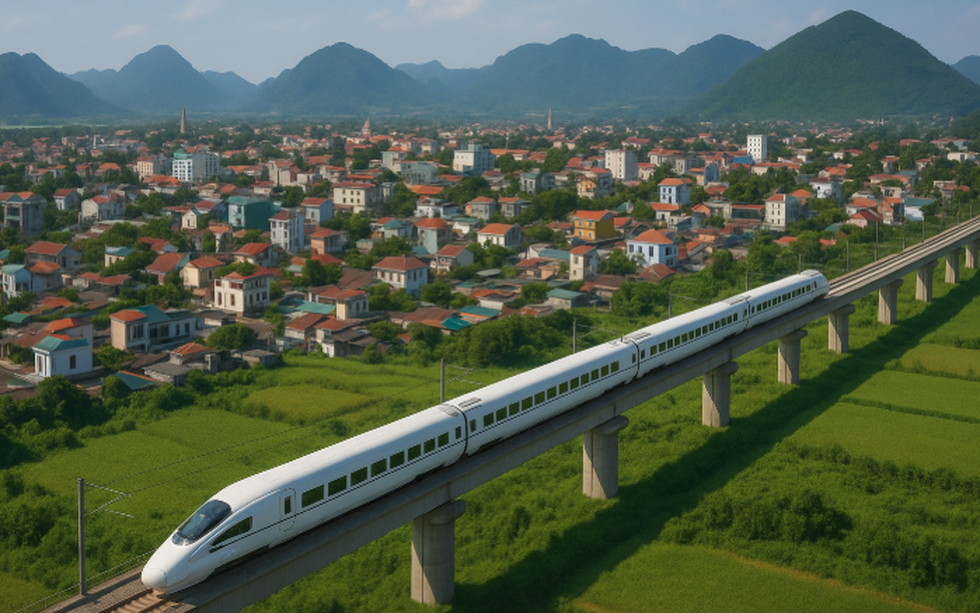 18 xã, phường tại Nghệ An có đường sắt tốc độ cao Bắc - Nam đi qua