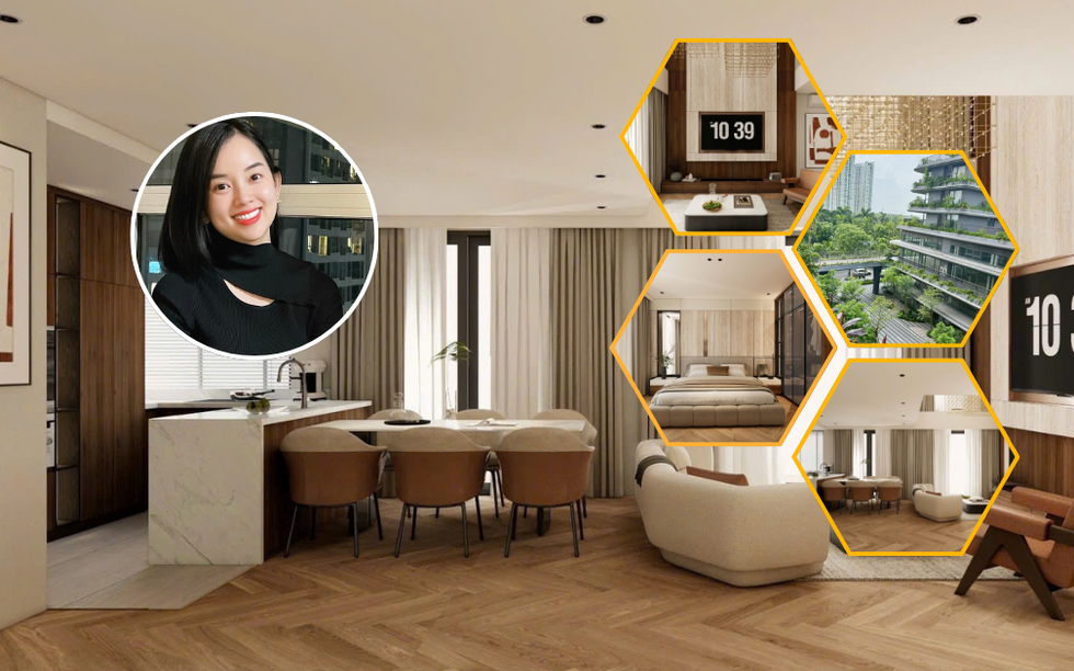 Căn hộ thông tầng giữa lòng thành phố của bà mẹ 2 con: Sang chảnh nhưng không kém phần ấm cúng, chỉ nhìn view bếp đã thấy đắt giá