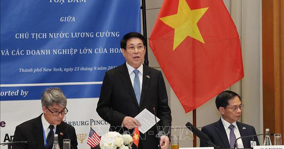 Chủ tịch nước kêu gọi cộng đồng doanh nghiệp Hoa Kỳ nắm bắt thời cơ, đầu tư lớn hơn tại Việt Nam