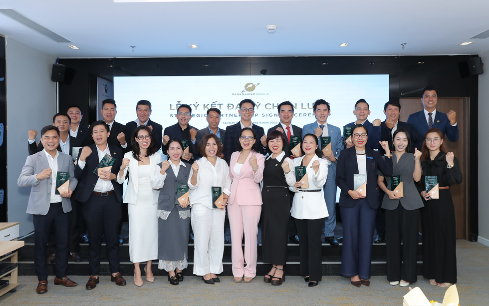 Sunshine Group ký kết hợp tác đại lý phân phối chiến lược cho các dự án tại miền Nam