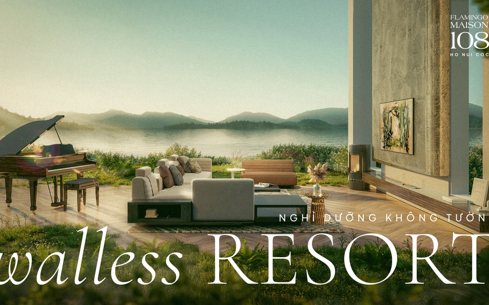 Walless Resort - Concept nghỉ dưỡng "không tường" táo bạo bởi Flamingo Holdings