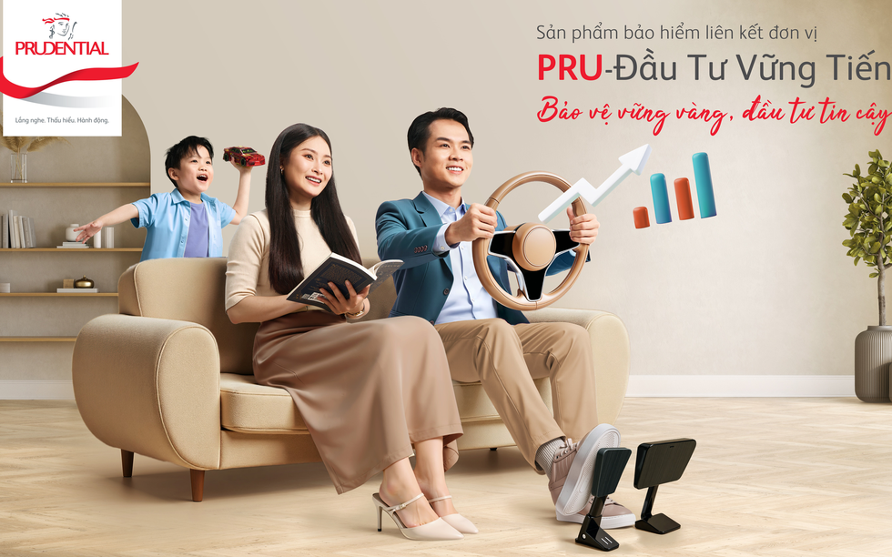 Prudential Việt Nam ra mắt sản phẩm ‘Pru-Đầu Tư Vững Tiến’
