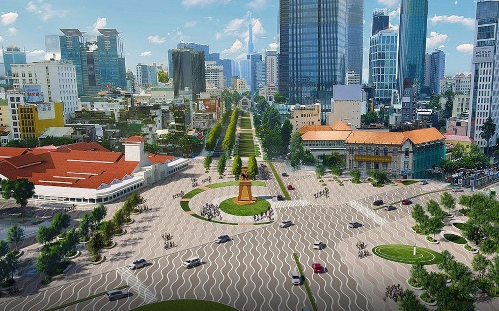 Thành phố giàu nhất Việt Nam dự kiến sẽ hình thành Quảng trường Thời Đại như Mỹ
