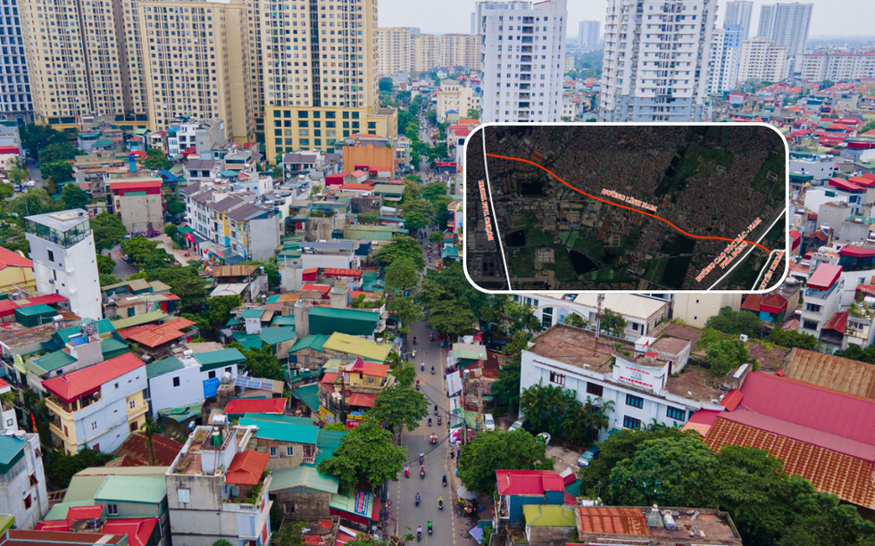 Hà Nội sắp thu hồi hơn 98.000m2 đất để triển khai trục huyết mạch gần 2.500 tỷ