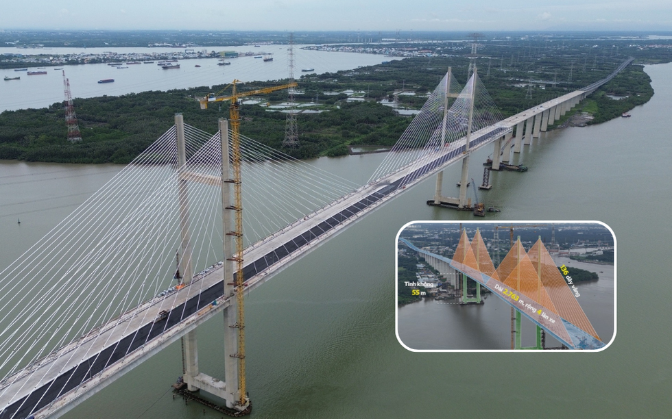 Cầu dây văng có tĩnh không cao nhất Việt Nam đón tin vui mới