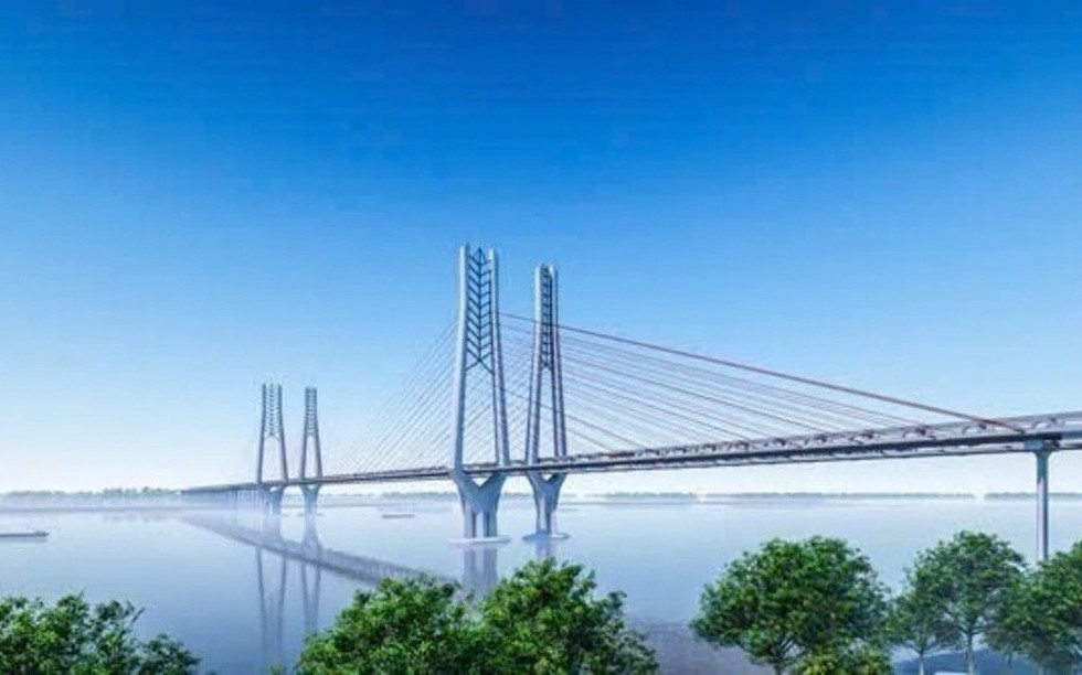 Đề xuất mới nhất tại dự án cầu dây văng dài hơn 17km kết nối 2 tỉnh thành vùng Đồng bằng sông Cửu Long