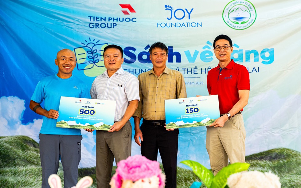 Tiến Phước Group tiếp sức đến trường cho hàng trăm học sinh vùng sâu Tây Nguyên