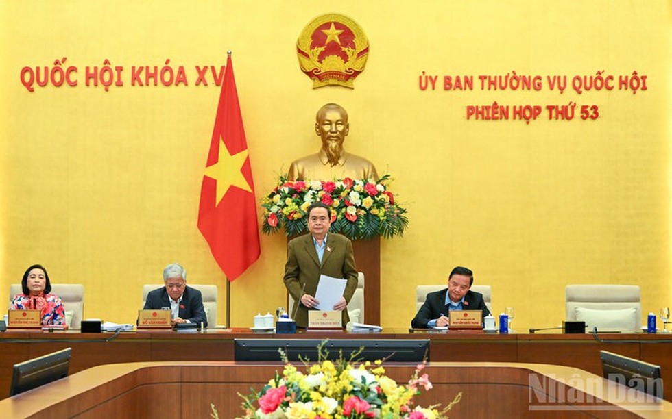 Khai mạc Phiên họp thứ 53 của Ủy ban Thường vụ Quốc hội