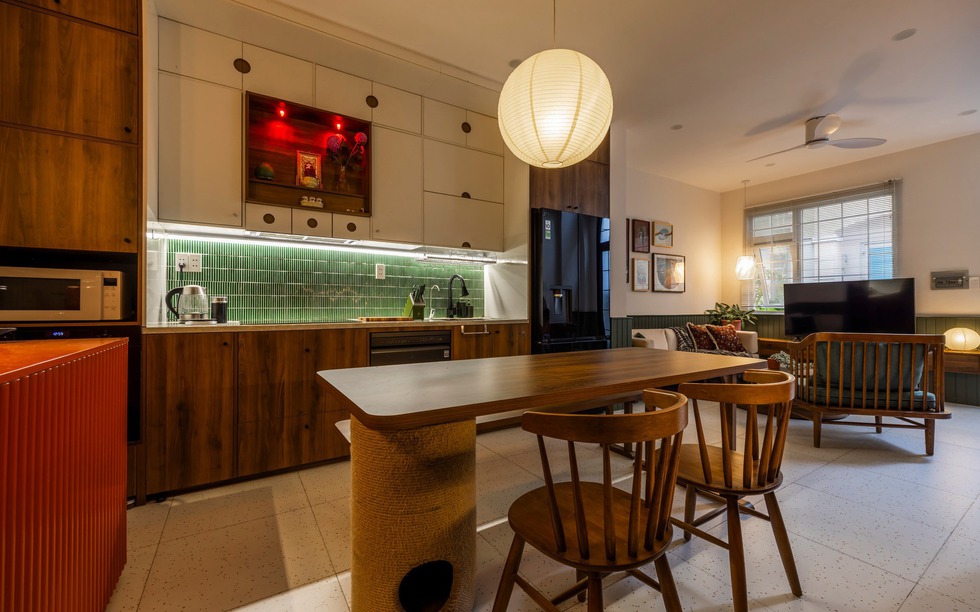 Tận hưởng nhịp sống an yên trong căn nhà mang đậm hơi thở đương đại