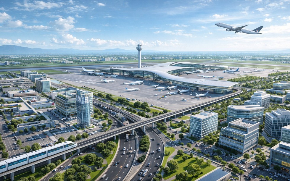 Việt Nam sẽ có thêm đô thị sân bay, tọa lạc tại TP lớn thứ 3 cả nước