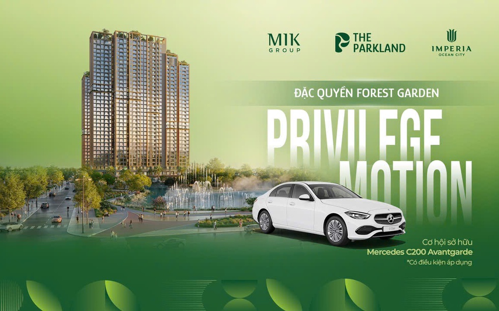 Vì sao Forest Garden trở thành tâm điểm tại “ốc đảo xanh” The Parkland?