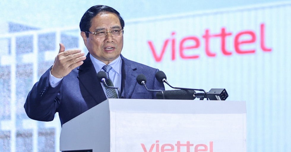 Phát biểu của Thủ tướng Chính phủ Phạm Minh Chính
tại Lễ khởi công Nhà máy chip bán dẫn công nghệ cao