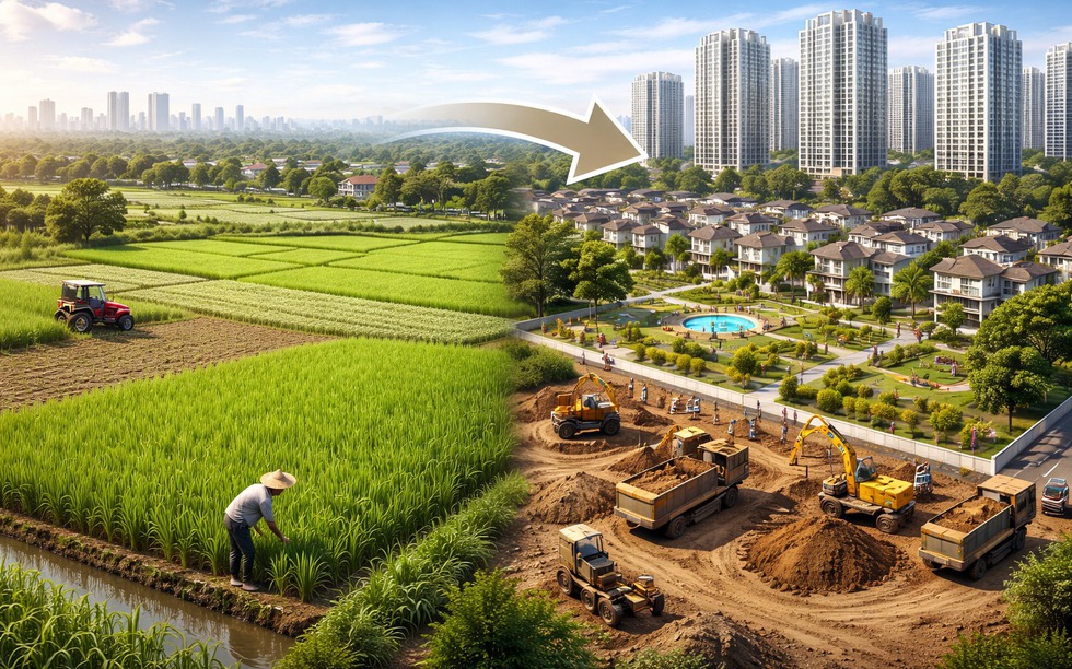 Kể từ nay, những loại đất này sẽ được chuyển mục đích sử dụng