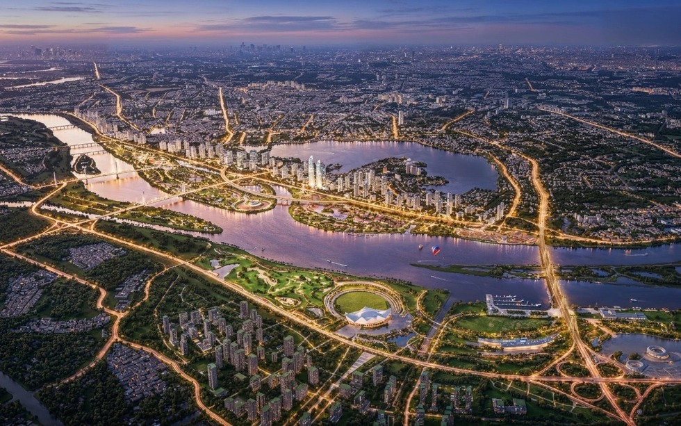 Điều chỉnh mới nhất về khu đô thị quy mô 11.000ha trải dài 40km dọc dòng sông biểu tượng của Thủ đô