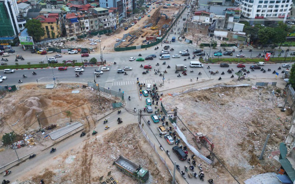Hà Nội sắp cấm ô tô qua nút giao trọng điểm để thi công tuyến đường đắt nhất hành tinh