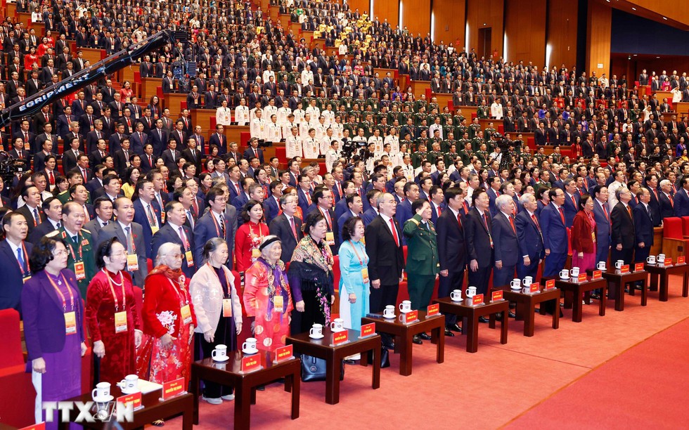 Thông tin về phiên khai mạc Đại hội đại biểu toàn quốc lần thứ XIV của Đảng