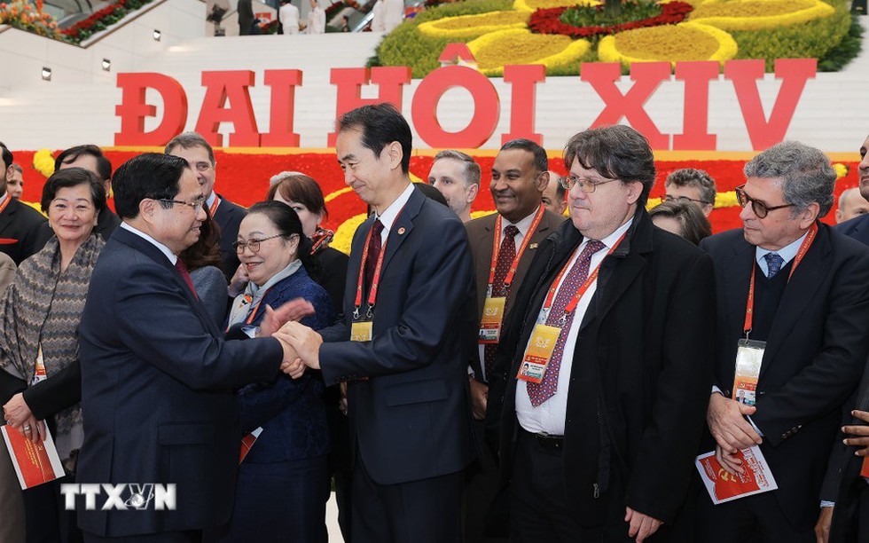 Toàn cảnh lễ Bế mạc Đại hội lần thứ XIV của Đảng Cộng sản Việt Nam