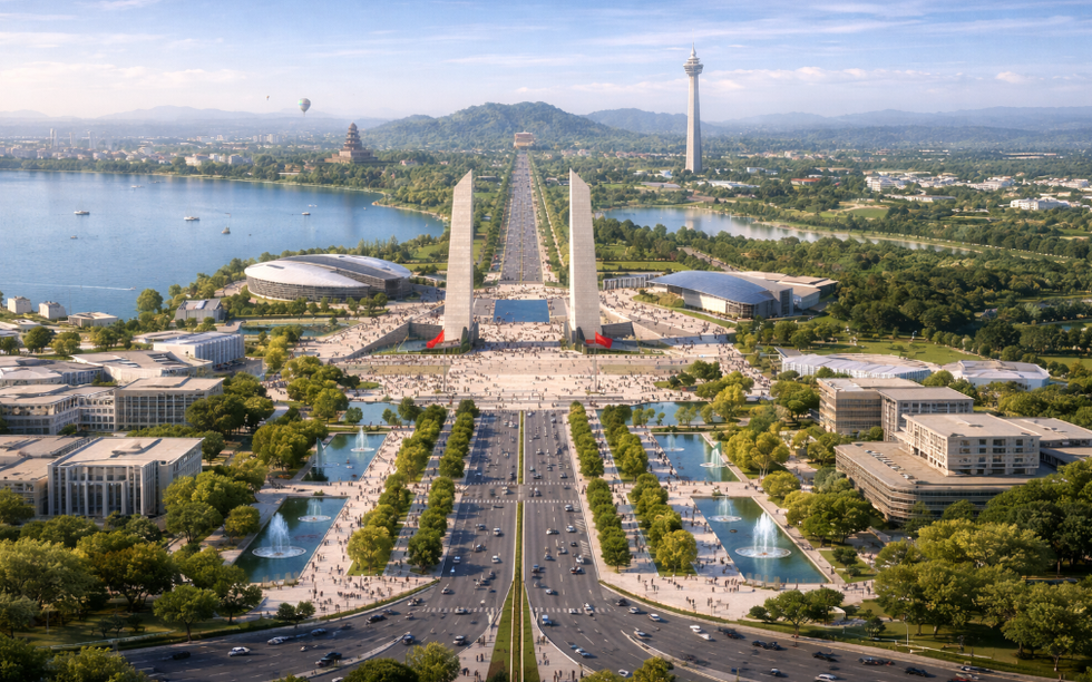 Sau trục đại lộ cảnh quan sông Hồng hơn 850.000 tỷ, Hà Nội tiếp tục hình thành đại lộ - quảng trường hồ Tây - Cổ Loa