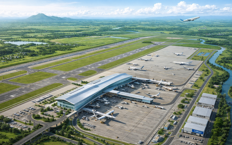 Sau sáp nhập, tỉnh giáp biên giới Campuchia dự kiến xây sân bay thương mại, quy mô lên tới 500ha